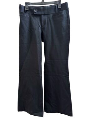 BR Jackson Fit Straight Leg Black Pants 8 Short